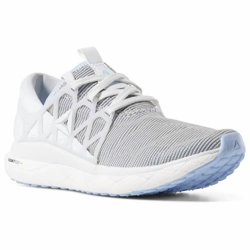 Adidasi Alergare Reebok Floatride Run Flexweave Dama Albi/Gri Romania GJ2346UB
